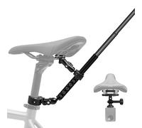 Bicicletta Posteriore Montaggio Kit per 47" Invisibile Selfie Telo compatibile con Insta360 X5-X Doppio Manubrio Morsetto compatibile con DJI OSMO 360/OSMO NANO/Action5 4 3 Ciclismo Moto UTV Vlog