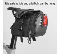 Bicicletta Posteriore Reggisella Borsa Portatile Mini Attrezzo per Mountain Road
