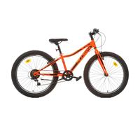 Bicicletta Ragazzo MTB Plus Arancio Cambio: Shimano TY 21 6 Speed 24 Pollici