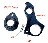 Bicicletta Ricambi Posteriore Deragliatore Protezione Effetto Telaio Bici