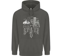 Bicicletta Ride Ciclismo Strada MTB Bambini Felpa con Cappuccio