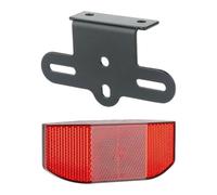 Bicicletta Riflettore Posteriore Sicurezza Fanale Posteriore PP | Il riflettore posteriore rosso per bicicletta in PP migliora la visibilità della mountain bike sulla strada per attirare