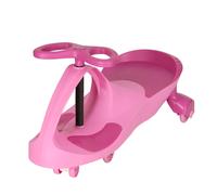 Bicicletta rosa per bambini con ruote LED luminose
