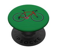 Bicicletta rossa - Bici da strada PopSockets PopGrip Adesivo