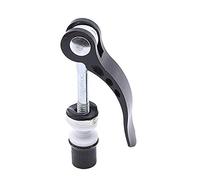 Bicicletta Sella Morsetto 2 Pz Bicicletta Quick Release in alluminio Bike Sedile Post Clamp Mountain Seat Tube Morsetto Accessori for biciclette(Noir)