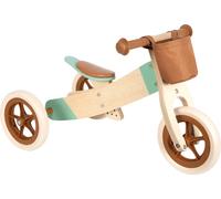 bicicletta senza pedali in legno 2 in 1 maxi marrone