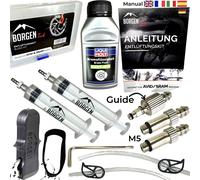 Bicicletta Servizio Set Kit MTB Pois 5.1 Olio Avid Sram Freni a Disco Ventilare