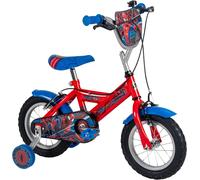 Bicicletta Bambino 12" Spiderman Con Rotelle