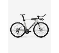 Bicicletta Triathlon Merida Time Warp 5000 - Shimano 105 Di2 grigio - XS