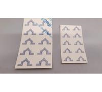 BICICLETTA UMBERTO DEI SERIE PUNTALI BLU ADESIVI STICKERS