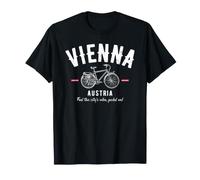 Bicicletta Vintage Vienna Austria | Amante della Bici Maglietta