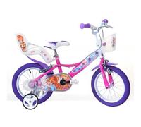 Bicicletta Winx 16 Pollici Bici Bimba 4 5 6 7 Parafanghi Cestino Rotelle Bambina