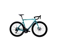 Biciclette da strada Bianchi E-Oltre Shimano Ultegra DI2 RD-R8150 12V Turquoise
