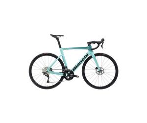 Biciclette da strada Bianchi Oltre Race Shimano 105 Di2 RD-R7150 12V Bleu