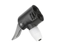 Biciclette Gonfiaggio Pneumatici Pistola Ugello Doppia Testa Pompe Aria Adattatore Valvole Biciclette Ugello Adattatore Tubo Flessibile Durevole Montaggio Rapido