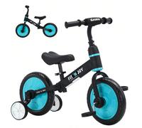 Biciclette per bambini, bici senza pedali 4 in 1 per bambini con pedali e rotelle, kit di conversione da triciclo a bicicletta per bambini e bambine dai 2 ai 5 anni La bici senza pedali giusta è fonda