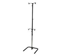 Bicisupport Bs055 Double Bike Repair Stand Argento Black