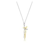 bicup Collana Uomo Donna Gioielli Ciondolo Pendente Necklace Coppia Ciondolo Collana Amanti Insieme Per Sempre Amore Stile Collana Fascino Regalo 2.5Cmpendant