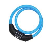 Bicycle - Anti Theft Bike Cable Lock, Resettable Number Locks with Flexible Steel Cable, Portable Cycling Safety, Bike Security Accessory, Bicycle Locks for Road City