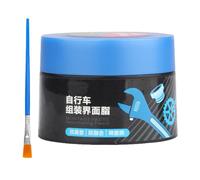 Bicycle Bearing Grease - Sticky Bicycle Grease | Garage Door Lubricant | Greases with Brush | Mountain Bicycles Pedals Assembly Lubricant Grêase | Cycling Maintenance Grêase to Reduce Noise