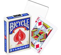 BICYCLE Blank Back Standard Face White Magic Tricks Cards Deck USPCC Blue Nuovo