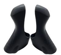 Bicycle Brake Hoods - Silicone Shifter Lever Case, Elastic Bracket Sleeve Guard, Textured Mechanical Wrap | Protective Bike Part, Stylish Durability and Protection For Road Racing Cycling Component Pa