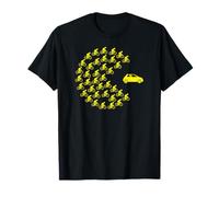 Bicycle Car Gaming I Vintage Retro Gamer Biker Maglietta