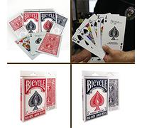 Bicycle Carte da gioco Big Box oversize Jumbo Deck Dimensioni 17,8 cm | Confezione da 2 ideali per trucchi magici, bambini anziani e chiunque ami divertirsi!