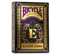 Bicycle® Carte da Gioco Elton John - 1 Mazzo, Finitura con Cuscino d'Aria, Profe