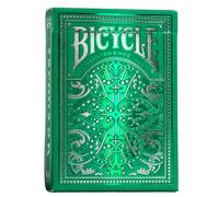 Bicycle Carte da Gioco Jacquard - 1 Mazzo, Finitura con Cuscino d'Aria, Professionale, superba maneggevolezza e Durata, Ottimo Regalo per Collezionisti di Carte, Verde