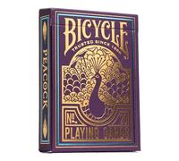 Bicycle Carte da gioco viola pavone - 1 mazzo, finitura cuscino d'aria, professionale, superba maneggevolezza e durata, ottimo regalo per collezionisti di carte