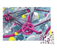 Bicycle Chainring Accessories Set Jigsaw Puzzle Impossibili 1000 Pezzi Decorazione Per La Casa. Giochi Rilassamento E Intelligence Per Adulti E Ragazzi Da 14 Anni 38x26cm/1000pcs