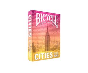 Bicycle Cities of the World Playng Cards Deck per collezionisti e amanti dei viaggi