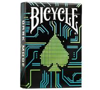 Bicycle Dark Mode Playing Cards - 10021927 - Mazzo di carte di design digitale per collezionisti, magia e cardistry. Dimensioni Poker Standar 63 x 88 mm,