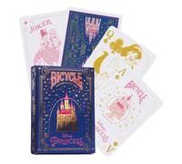 Bicycle Disney Princess Navy Mazzo Carte Poker Size Made In USA