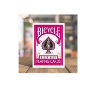 BICYCLE FUCHSIA RIDER Back Pink Playing Cards Deck Magic Tricks USA USPCC Nuovo