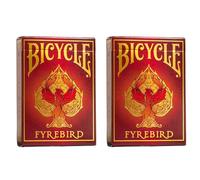Bicycle Fyrebird Playing Cards - 1 Deck, Air Cushion Finish, Professional, Super