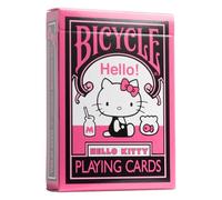 Bicycle Hello Kitty, carte da gioco, nero e rosa, 1 mazzo