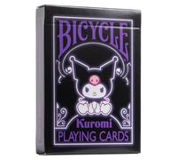 Bicycle Kuromi Sanrio Carte da gioco, nero, rosa e viola, 1 mazzo