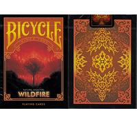 Bicycle Mazzo di Carte Natural Disasters Wildfire Playing Cards by Collectable Playing Cards - Mazzi di Carte da Gioco - Giochi di Prestigio e Magia