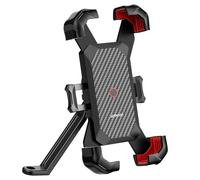 Bicycle Phone Holder - Cell Phone Bike Holder 360-Degree Rotatable | Electric Motorcycle Handlebar Phones Stand | For Calls Navigation Music Listening Vlogging Universal Mount Shockproof Waterproof