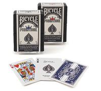 Bicycle Prestige - Carte da gioco in plastica, confezione da 2