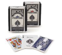 Bicycle Prestige - Carte da gioco in plastica, confezione da 2