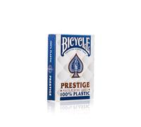 Bicycle Prestige F44100 Mazzo di Carte da Poker Professionale 100% plastica, colori assortiti
