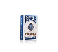 Bicycle Prestige F44100 Mazzo di Carte da Poker Professionale 100% plastica, colori assortiti