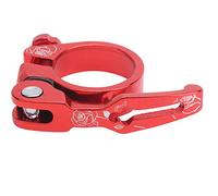 Bicycle Quick Release Seat Plost Flump Accessorio per mountain bike in lega per mountain bici da 34,9 mm Durevole regolabile per le mountain bike su road mountain (Rosso)