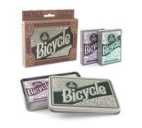 Bicycle Retro Tin Gift Set