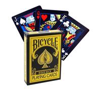 Bicycle Reverse Yellow Black Playing Cards Deck Poker Magic Tricks