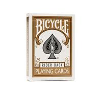 Bicycle Rider Back Gold Deck