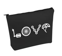 Bicycle Rider Cosmetic Bag Love Bicycle Cosmetic Bag Bicycle Life Makeup Bag Bicycle Amante Regalo, Amore Bicicletta B